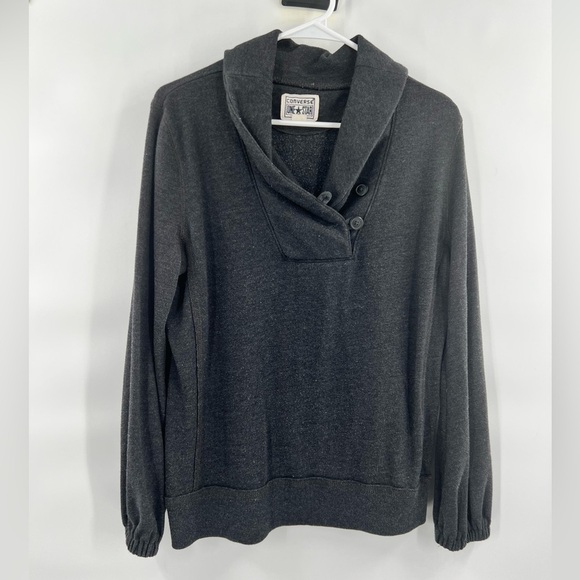 Converse grey pullover shirt size XL - Picture 1 of 9